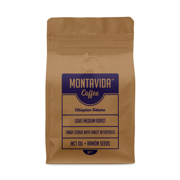 Picture of MontaVida Ethiopian Sidamo Coffee 1 lb Bag