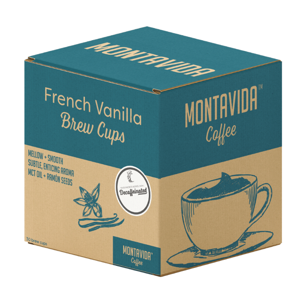 Picture of MontaVida Decaf French Vanilla Brew Cups